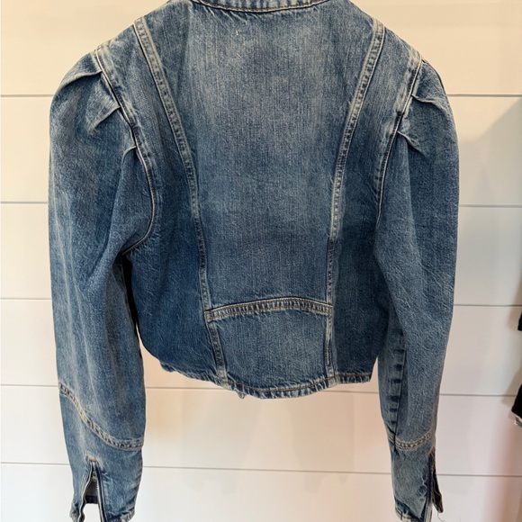 NWT- ba&sh Daisy Denim Jacket - Picture 10 of 13